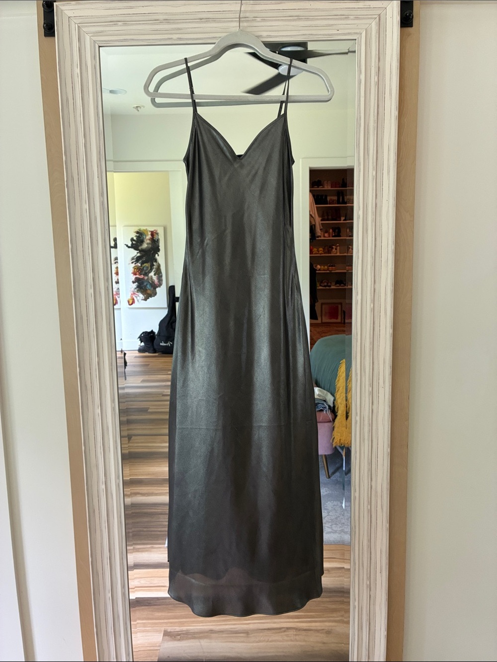 ✨CLOSET CLEAROUT✨ ALL SAINTS Rosetta Tinsel Dress XS EUC - Picture 4 of 4